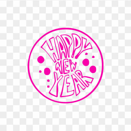 free png of happy new year
